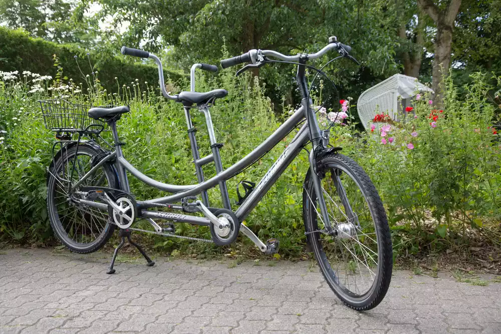 Tandem-Fahrrad auf Pellworm